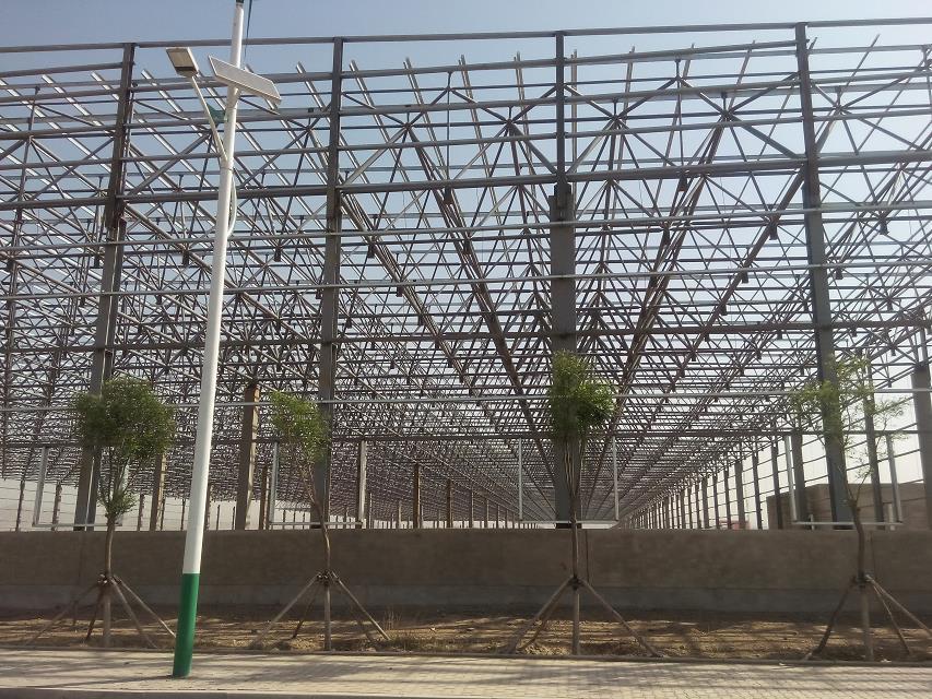 莆田汽车工业厂房网架
