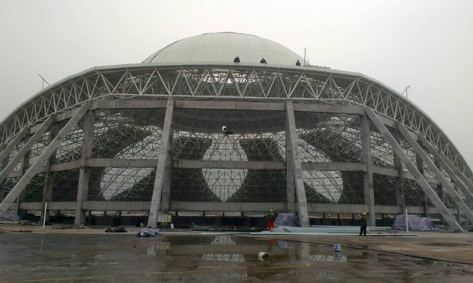 莆田温泉馆网架工程